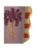Kersten Wazon "Palm Tree" w kolorze fioletowym - 16,5 x 23,3 x 11,5 cm