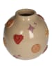 Kersten Vaas "Objects" beige/meerkleurig - (H)18 x Ø 18 cm