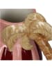 Kersten Vase ''Palm Tree'' in Rosa/ Lila/ Beige - (B)19 x (H)20,5 x (T)14 cm