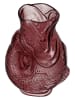 Kersten Vaas "Fish" paars - (B)17 x (H)24,5 x (D)10,5 cm