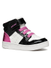 Geox Sneakers "Eclyper" in Weiß/ Schwarz