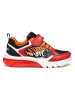 Geox Sneakers "Ciberdron" zwart/rood
