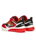 Geox Sneakers "Ciberdron" zwart/rood