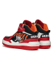 Geox Sneakers "Buzzerlight" zwart/rood