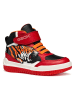 Geox Sneakers "Buzzerlight" in Schwarz/ Rot