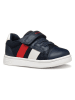 Geox Sneakers "DJRock" donkerblauw/rood/wit