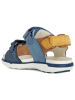 Geox Leder-Sandalen "Delhi" in Dunkelblau
