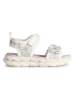 Geox Sandalen "Phyper" in Weiß/ Silber