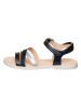 Geox Sandalen donkerblauw/zilverkleurig