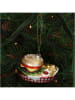 Kersten Kerstboomversiering "Hamburger Fries" meerkleurig - (B)10 cm