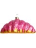 Kersten Kerstbal ''Crompouce'' goudkleurig/roze - (B)14,7 x (H)7,3 x (D)6,4cm