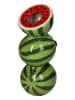 Kersten Wazon "Watermelon" w kolorze zielono-czerwonym - 9,7 x 21,7 x 9,5 cm