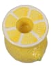 Kersten Kerzenständer "Lemon" in Gelb - (H)10 x Ø 7 cm