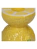 Kersten Kaarshouder "Lemon" geel - (H)10 x Ø 7 cm