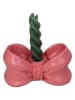 Kersten Kaarshouder "Bow" roze - (B)13,5 x (H)7 x (D)7 cm