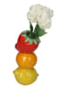 Kersten Vase ''Fruits'' in Rot/ Orange/ Gelb - (B)10 x (H)20 x (T)8 cm