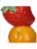 Kersten Vaas "Fruits" rood/oranje/geel - (B)10 x (H)20 x (D)8 cm