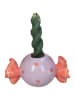 Kersten Kaarshouder "Candy" paars/oranje - (B)14 x (H)8 x (D)7 cm