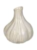 Kersten Vase "Garlic" in Creme - (B)10 x (H)11 x (T)9,7 cm