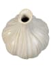 Kersten Wazon "Garlic" w kolorze białym - 10 x 11,1 x 9,7 cm