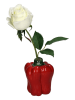 Kersten Vase ''Bell Pepper'' in Rot - (B)9 x (H)11,5 x (T)8,4 cm