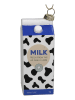 Kersten Kerstboomversiering "Organic Milk" meerkleurig - (H)10 cm