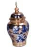 Kersten Kerstboomversiering "Chinese Vase" lichtroze - (H)13 cm