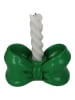 Kersten Kerzenhalter ''Bow'' in Grün - (B)13,5 x (H)7 x (T)7 cm