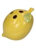 Kersten Vase "Lemon" in Gelb - (B)15 x (H)13 x (T)16 cm