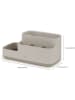 JosephJoseph Badkamerorganizer "EasyStore" grijs - (B)24,9 x (H)11,6 x (D)11,9 cm