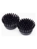 JosephJoseph 2-delige set: reserveborstelkoppen ''SinkTech'' zwart - Ø 7 cm