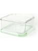 Glasslock Vershouddoos "Air Type" groen - 1,2 l