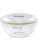 Glasslock Frischhaltedose "Mixing Bowl" in Grün - 2 l