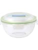 Glasslock Frischhaltedose "Mixing Bowl" in Grün - 4 l