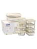 Glasslock 10-delige set: vershouddozen "Modular" beige
