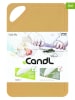 CandL 2er-Set: Schneidebretter ''Handy'' in Gelb - (L)26,2 x (B)17 cm