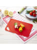 CandL 3er-Set: Schneidebretter in Rot/ Grün/ Schwarz - (L)26 x (B)17 cm