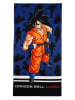 Dragon Ball Z Strandtuch "Dragon Ball Z" in Blau/ Orange