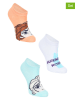 FROZEN 3-delige set: sokken "Frozen" meerkleurig