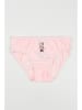 Disney Minnie Mouse 3er-Set: Slips "Minnie" in Rosa/ Weiß/ Lila