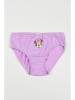 Disney Minnie Mouse 3-delige set: slips "Minnie" lichtroze/wit/paars