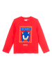 Sonic Longsleeve "Sonic" in Rot/ Blau