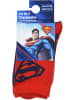 Superman 3-delige set: sokken "Superman" blauw/rood/donkerblauw