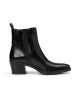 Marc O'Polo Shoes Leder-Stiefeletten in Schwarz
