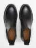 Marc O'Polo Shoes Skórzane sztyblety "Paula" w kolorze czarnym