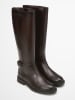 Marc O'Polo Shoes Leder-Stiefel "Paula" in Braun