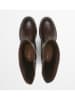 Marc O'Polo Shoes Skórzane kozaki "Paula" w kolorze brązowym