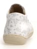 Naturino Leren loopleerschoenen "Cocoon" wit/zilverkleurig