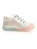 Naturino Leder-Lauflernschuhe "Cocoon" in Silber