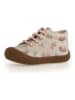 Naturino Leder-Lauflernschuhe "Cocoon" in Bunt/ Silver